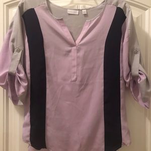 Multi color office casual top